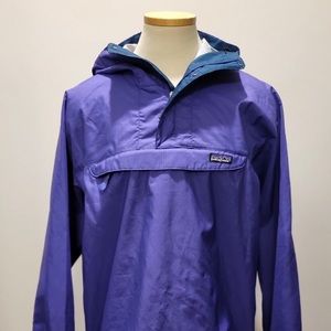 Patagonia 1990s Anarok made in the USA snap T packable pullover windbreaker